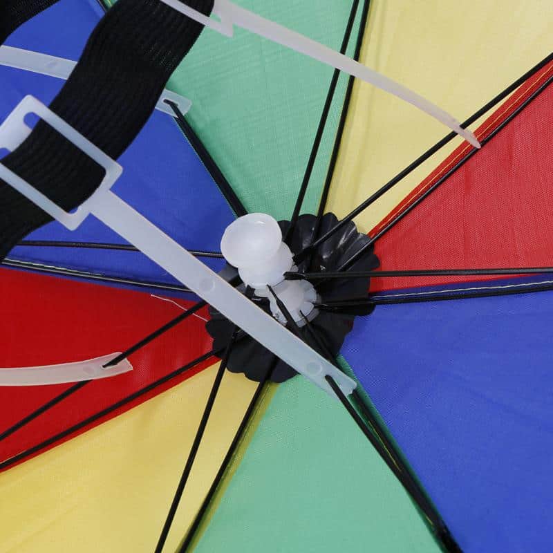 Parapluie de tête 55CM Chapeau randonnée Accessoire randonnée