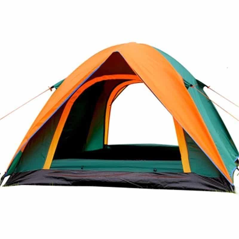 Tente de randonne double épaisseur pour 3 à 4 personnes Tente randonnée Tente 3 places Tente 4 places