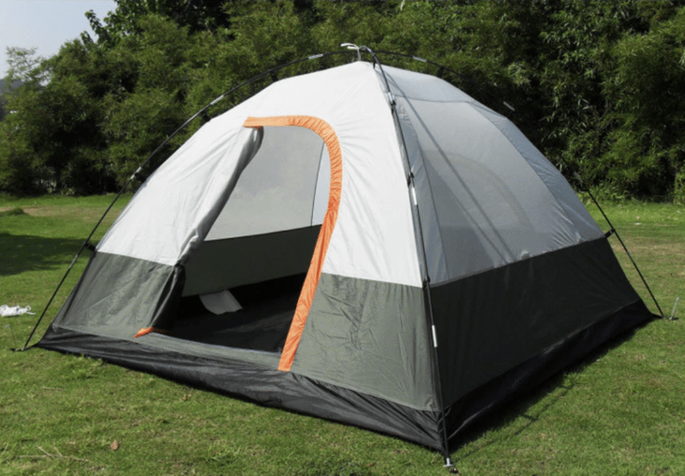 Tente de randonnée pour 3-4 personnes avec double épaisseur Tente randonnée Tente 3 places Tente 4 places