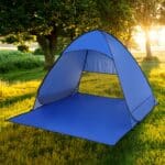 Tente de plage légère avec protection solaire pour 2 personnes Tente randonnée Tente 2 places