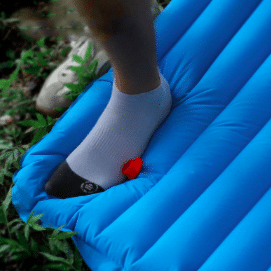 Matelas ultraléger autogonflant Accessoire randonnée Tapis de sol camping