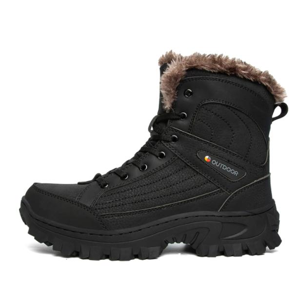 Bottes d’hiver anti dérapantes pour homme Chaussures randonnée Chaussures randonnée homme