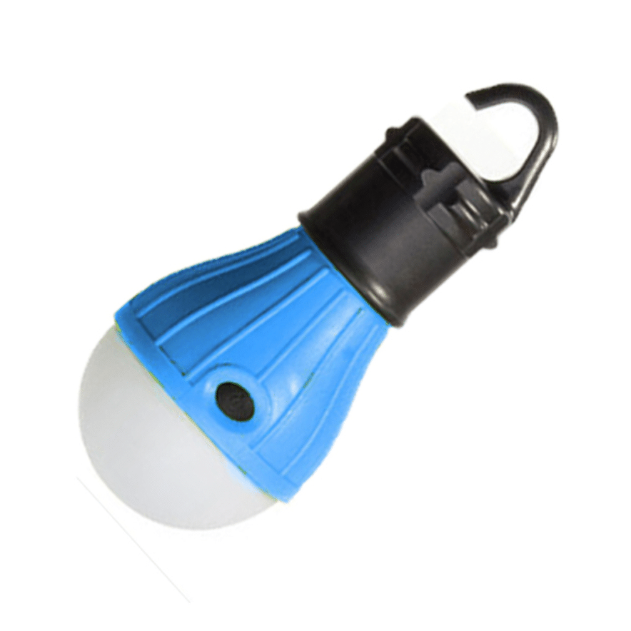 Lampe Camping LED Portable et Étanche avec Crochet sur fond blanc