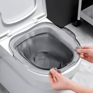 Bidet Portable Ergonomique sur un toilette
