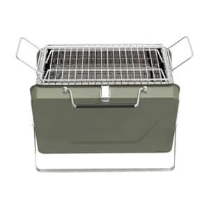 Barbecue Camping Pliable et Portable sur fond blanc